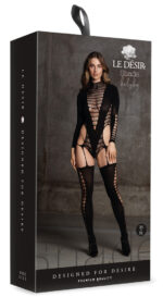 kalyke xxiii bodystocking avec col roule taille unique 1