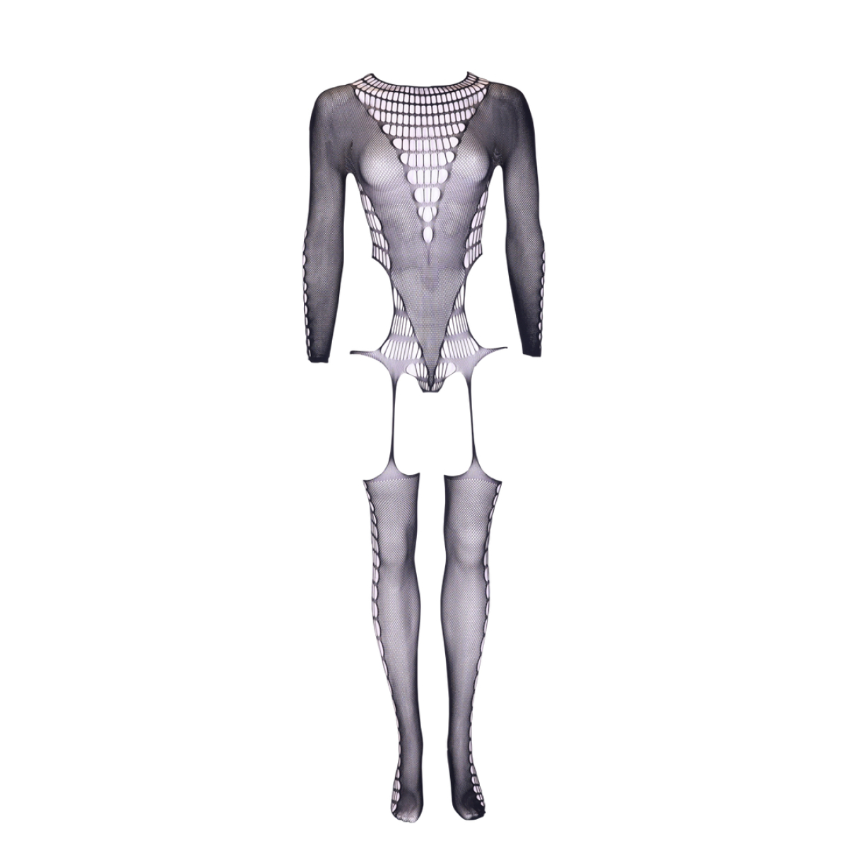 kalyke xxiii bodystocking avec col roule taille unique 5