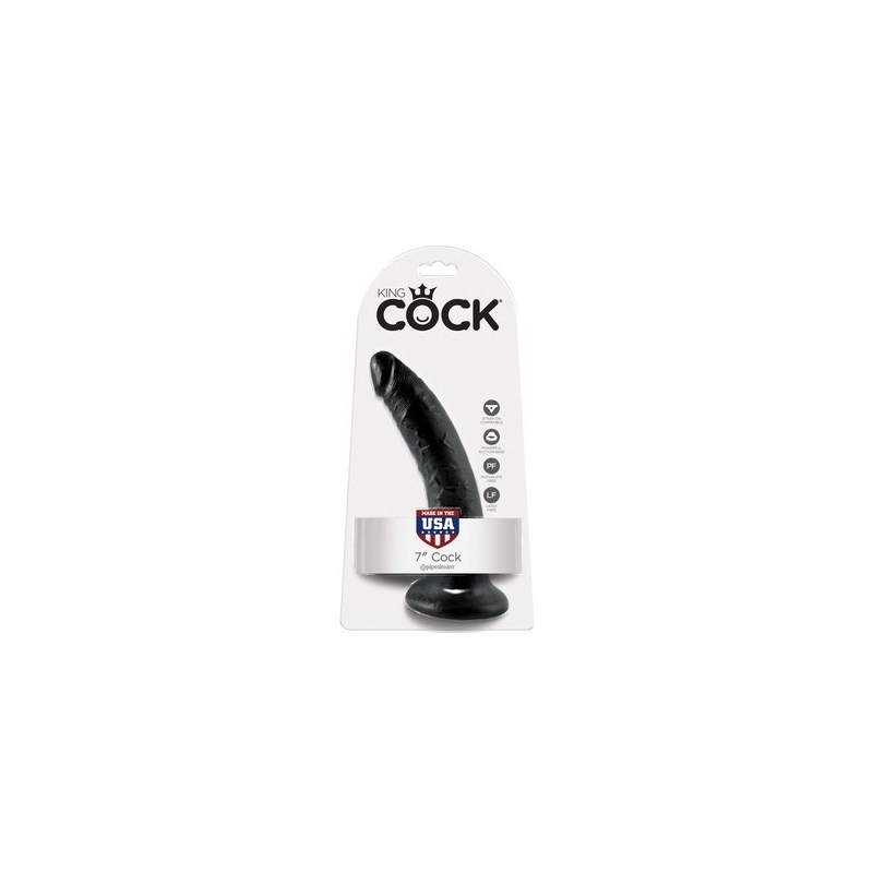 king cock 18 cm noir 1