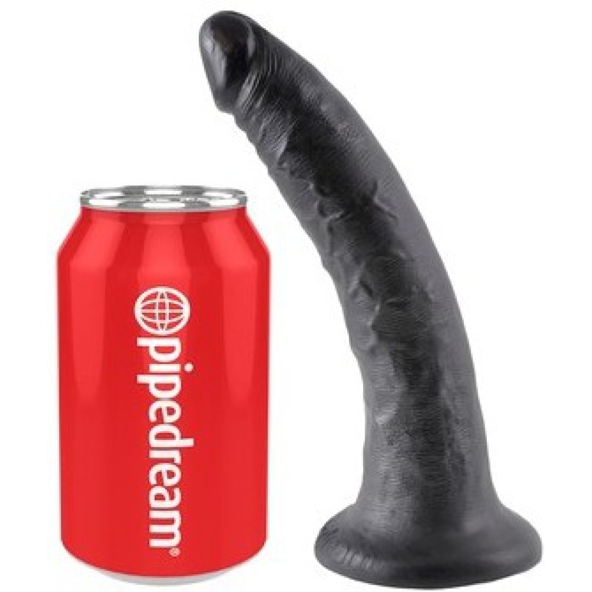 king cock 18 cm noir
