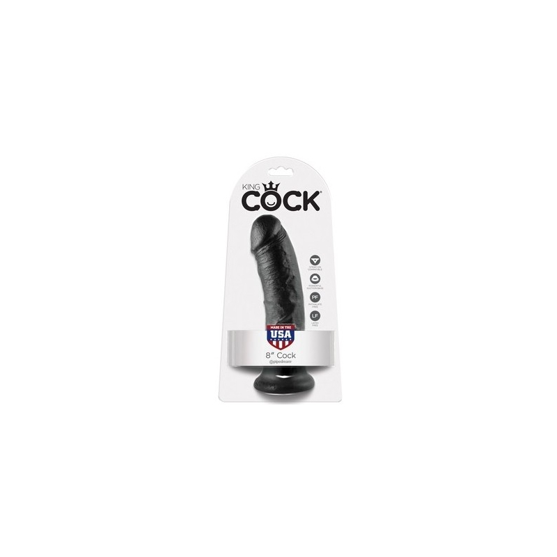 king cock 20 cm noir 1