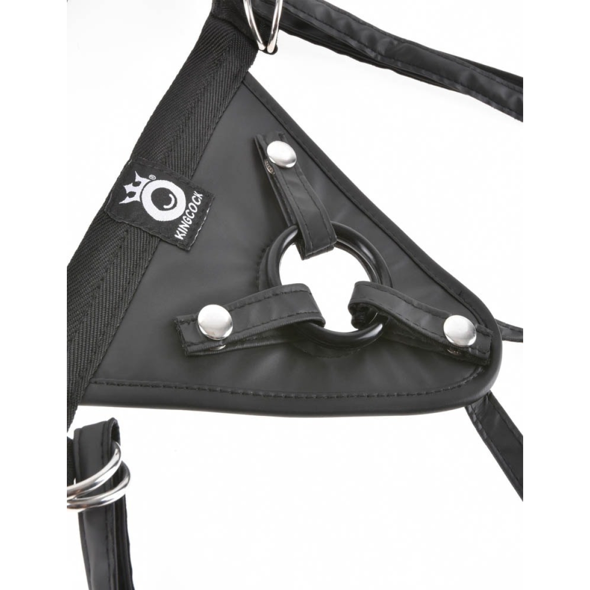 king cock fit rite harness black 2