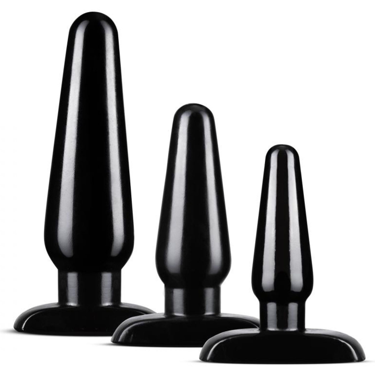 kit 3 plugs anal adventures basic noir