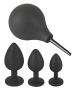 kit 3 plugs bijou velvet jewel noir 2