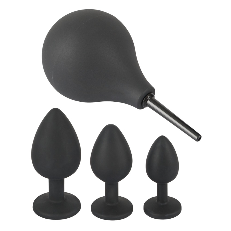 kit 3 plugs bijou velvet jewel noir 2