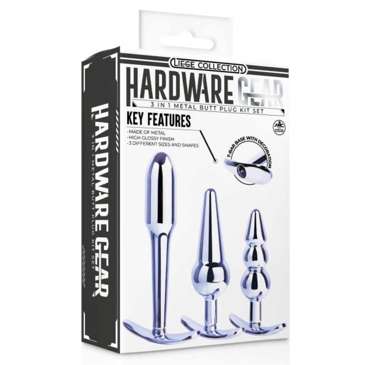 kit 3 plugs en metal butt lig 1