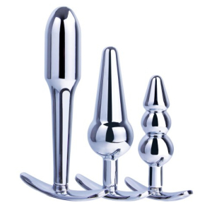 kit 3 plugs en metal butt lig