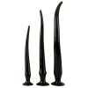 kit 3 plugs longs flex plug noirs