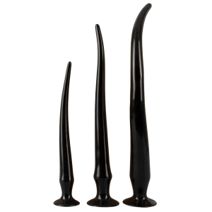 kit 3 plugs longs flex plug noirs