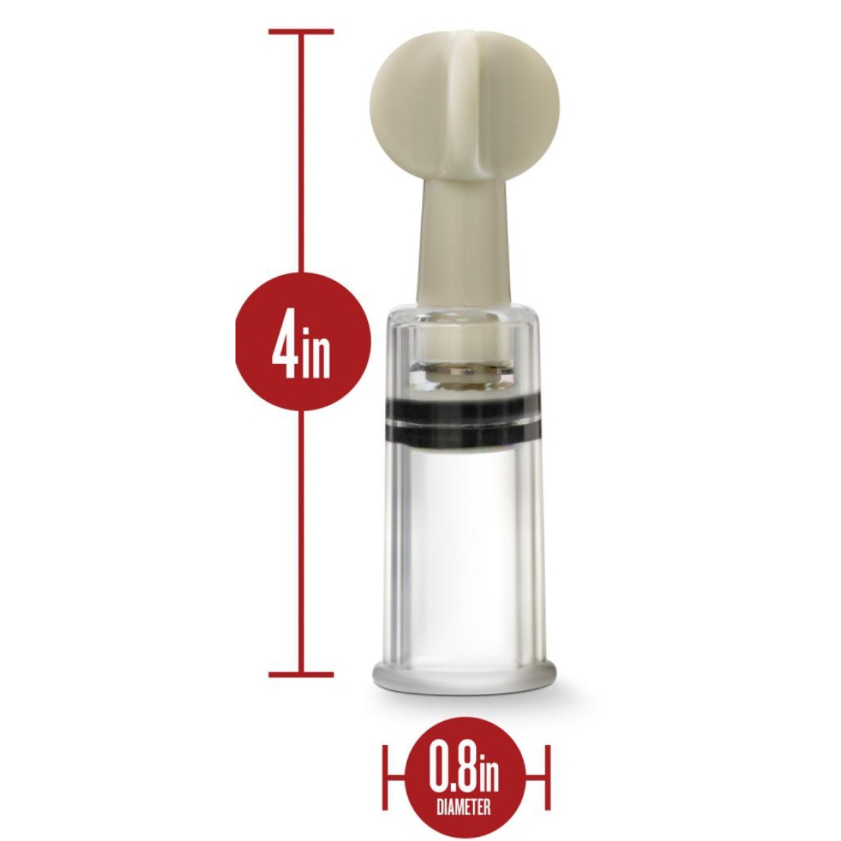 kit 3 suce tetons twist up 103cm diametre 19mm 2