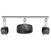 kit barre de maintien collier et menottes simply dom noir