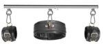 kit barre de maintien collier et menottes simply dom noir