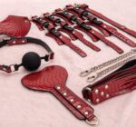 kit bdsm 7 pieces caiman rouge 2