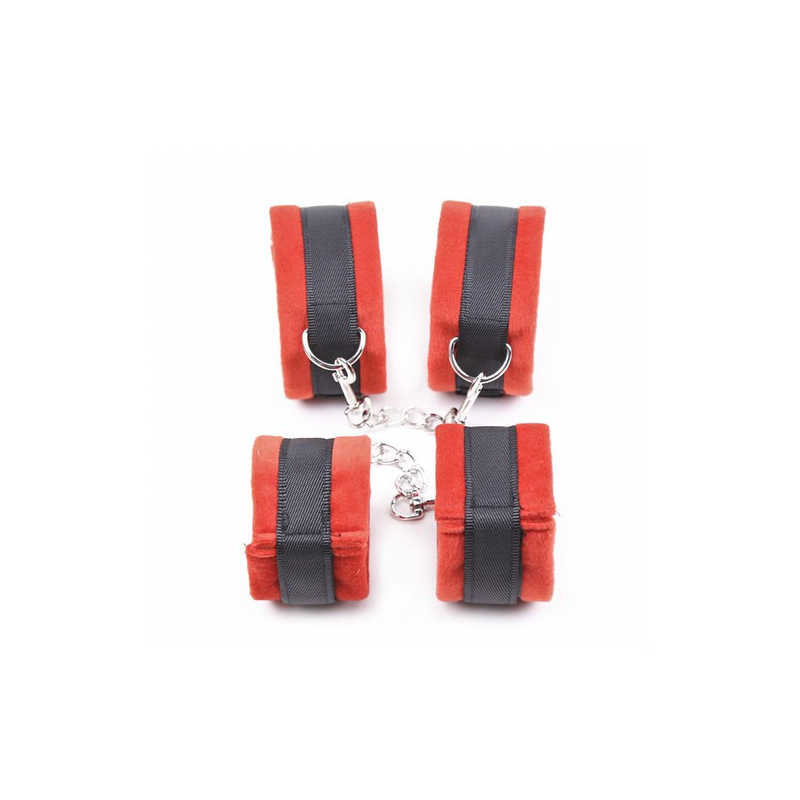 kit bondage 5 pieces rouge 2