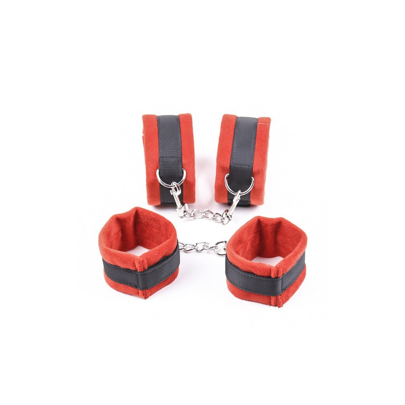 kit bondage 5 pieces rouge 3