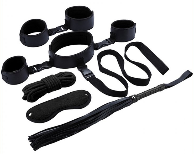 kit bondage neoprene 6 pieces