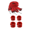 kit bondage pour lit rouge 1