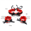 kit collier menottes romance noir rouge 5