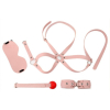 kit d initiation bdsm obedience 4 pieces rose