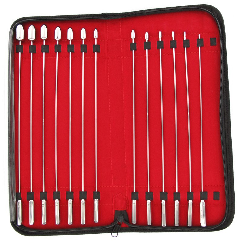 kit de 13 tiges pour uretre 2 a 14mm
