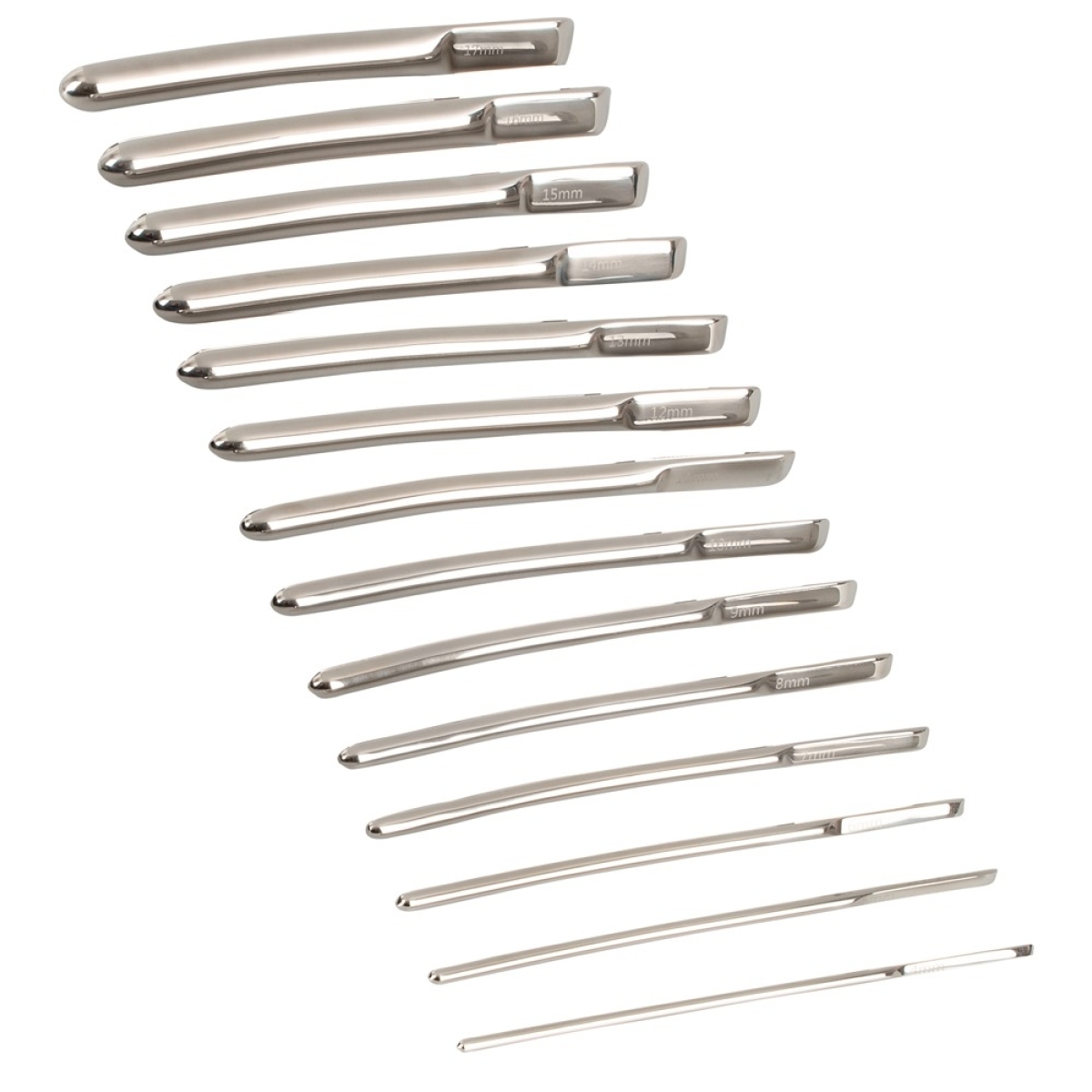 kit de 14 tiges d uretre dilator progress 135 cm diametre 4 a 17mm 3
