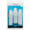 kit de 3 gaines de penis texturees ribbed extend 14 x 4cm 1