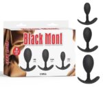 kit de 3 plugs avec bille trainer mont noirs 1