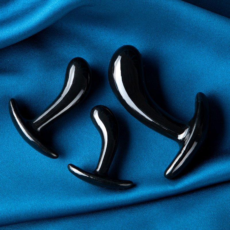 kit de 3 plugs curved three 11 x 35cm noir 1