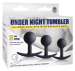 kit de 3 plugs lestes tumbler noirs 1
