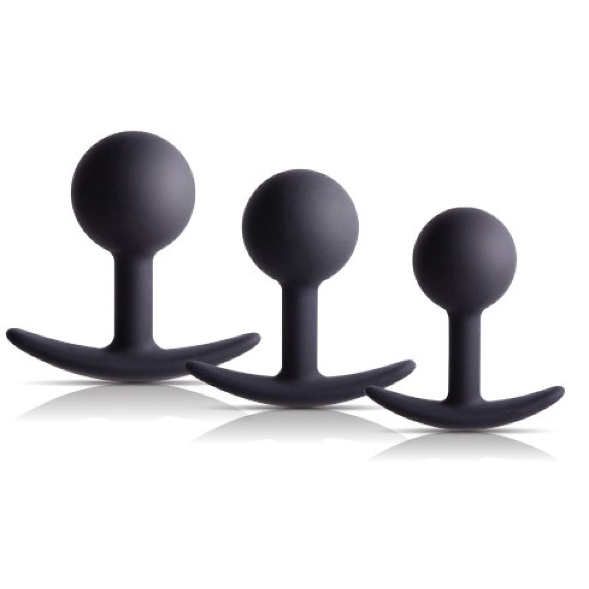 kit de 3 plugs lestes tumbler noirs