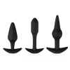 kit de 3 plugs pleasure noirs
