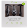 kit de 3 plugs pleasure noirs 9