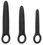 kit de 3 plugs silicone dilatro trio boundless noirs
