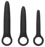 kit de 3 plugs silicone dilatro trio boundless noirs 5