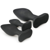 kit de 3 plugs silicone rocket noirs 3