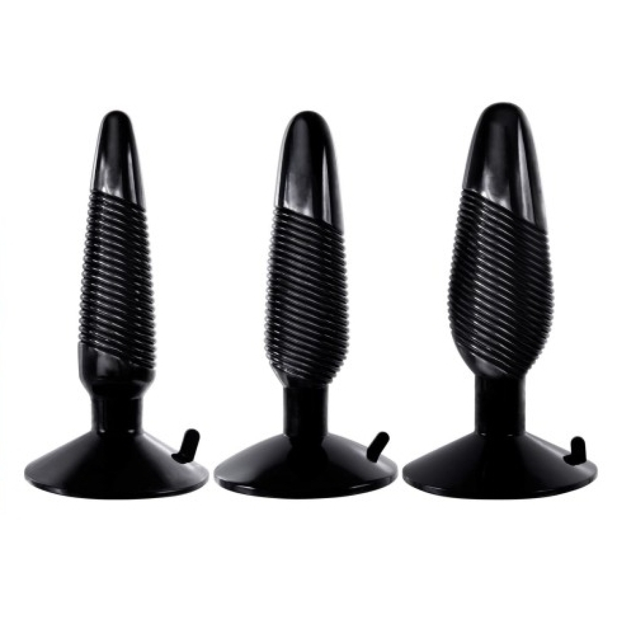 kit de 3 plugs xplorer noirs