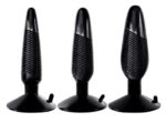 kit de 3 plugs xplorer noirs