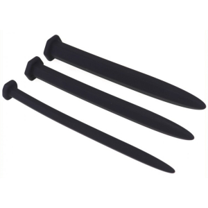 kit de 3 tiges d uretre silicone hexagon 15cm diametres 8 12 16mm