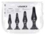kit de 4 plugs slim noirs 3
