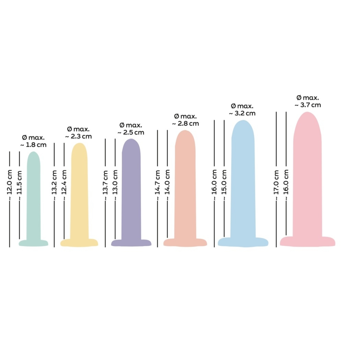 kit de 6 plugs d entrainement six in a row 7
