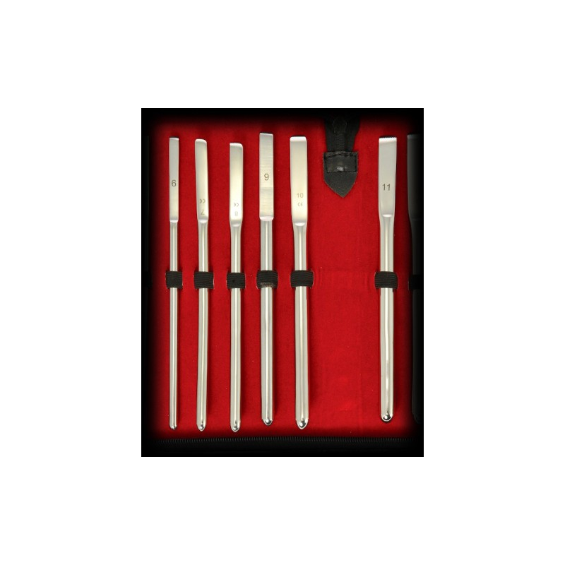 kit de 6 tiges pour uretre 6 a 11mm