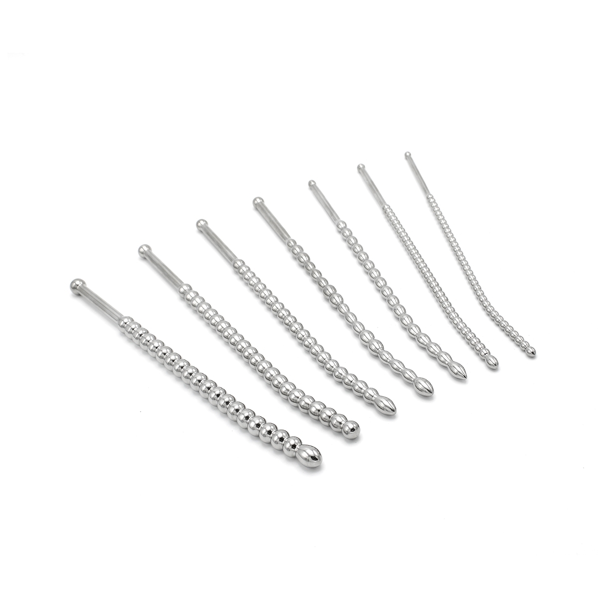 kit de 7 tiges d uretre beaded dilator 20 cm diametres 5 a 10mm 5