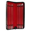 kit de 8 tiges d uretre en metal rosebud 24cm diametres 4 a 12mm