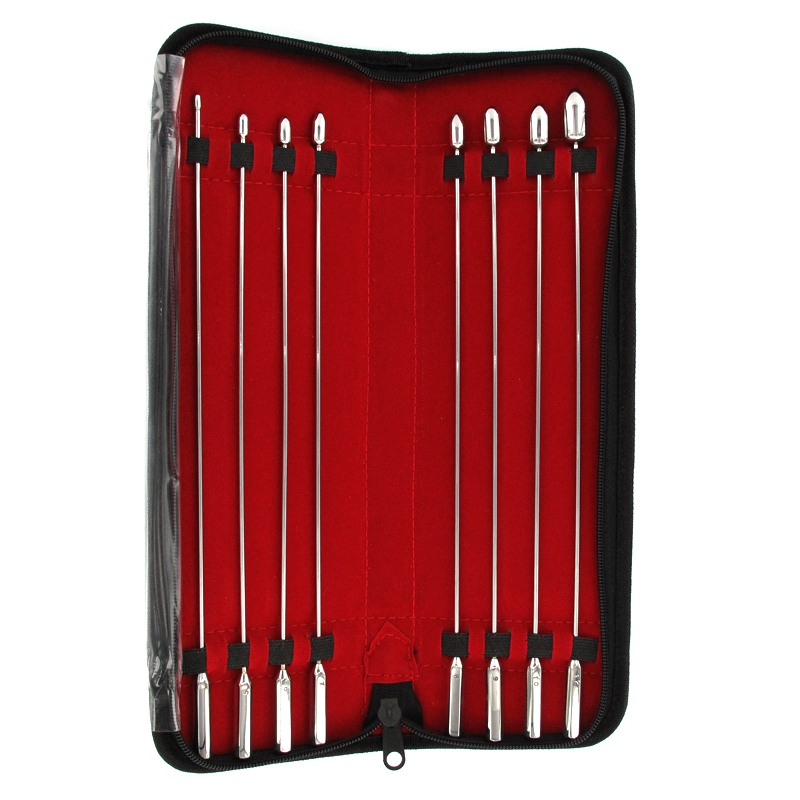 kit-de-8-tiges-d-uretre-en-metal-rosebud-24cm-diametres-4-a-12mm kit de 8 tiges d uretre en metal rosebud 24cm diametres 4 a 12mm