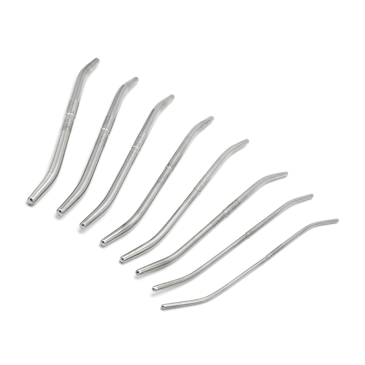 kit de 8 tiges d uretre end curve 14 cm diametres 4 a 13mm 1 2