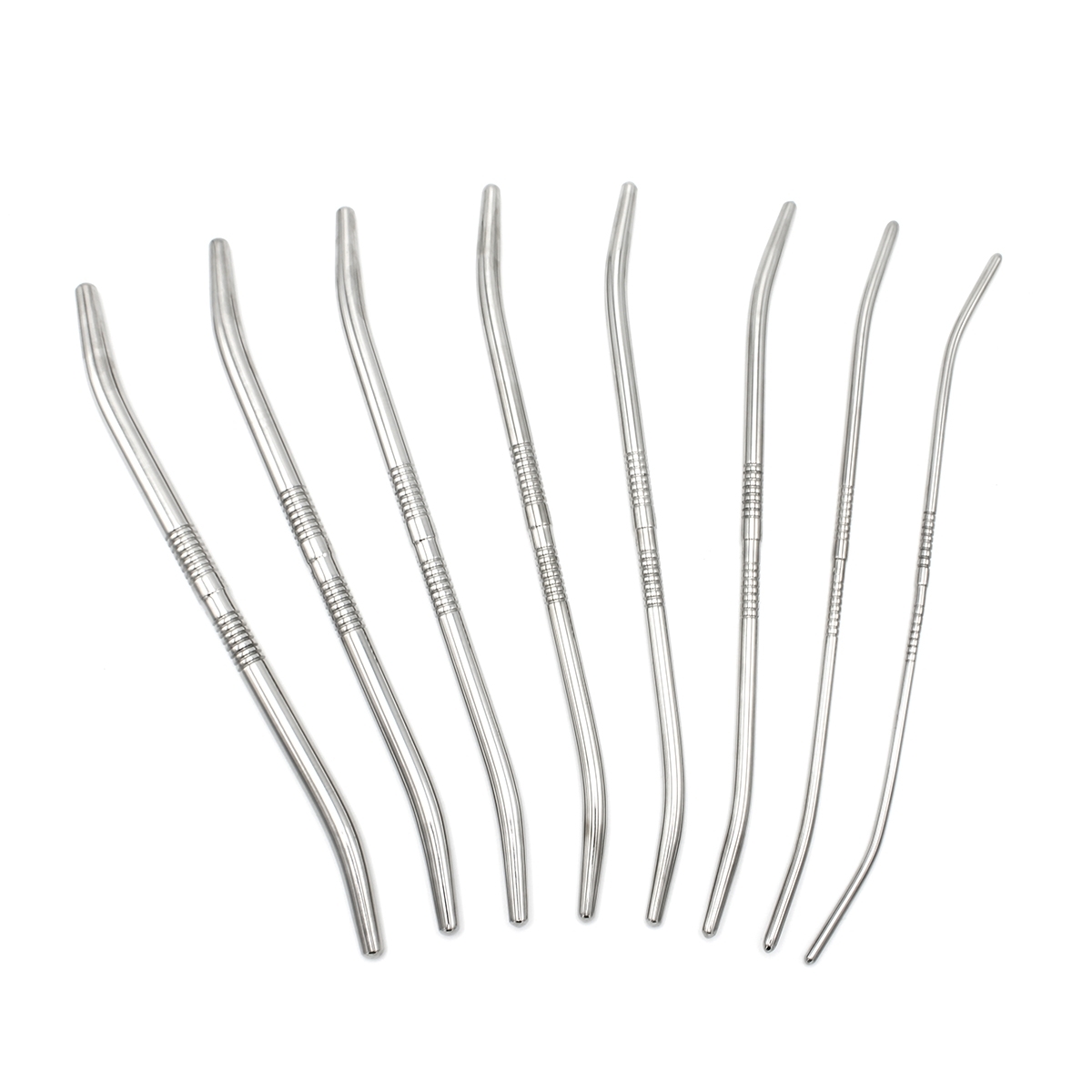 kit de 8 tiges d uretre end curve 14 cm diametres 4 a 13mm 1 3