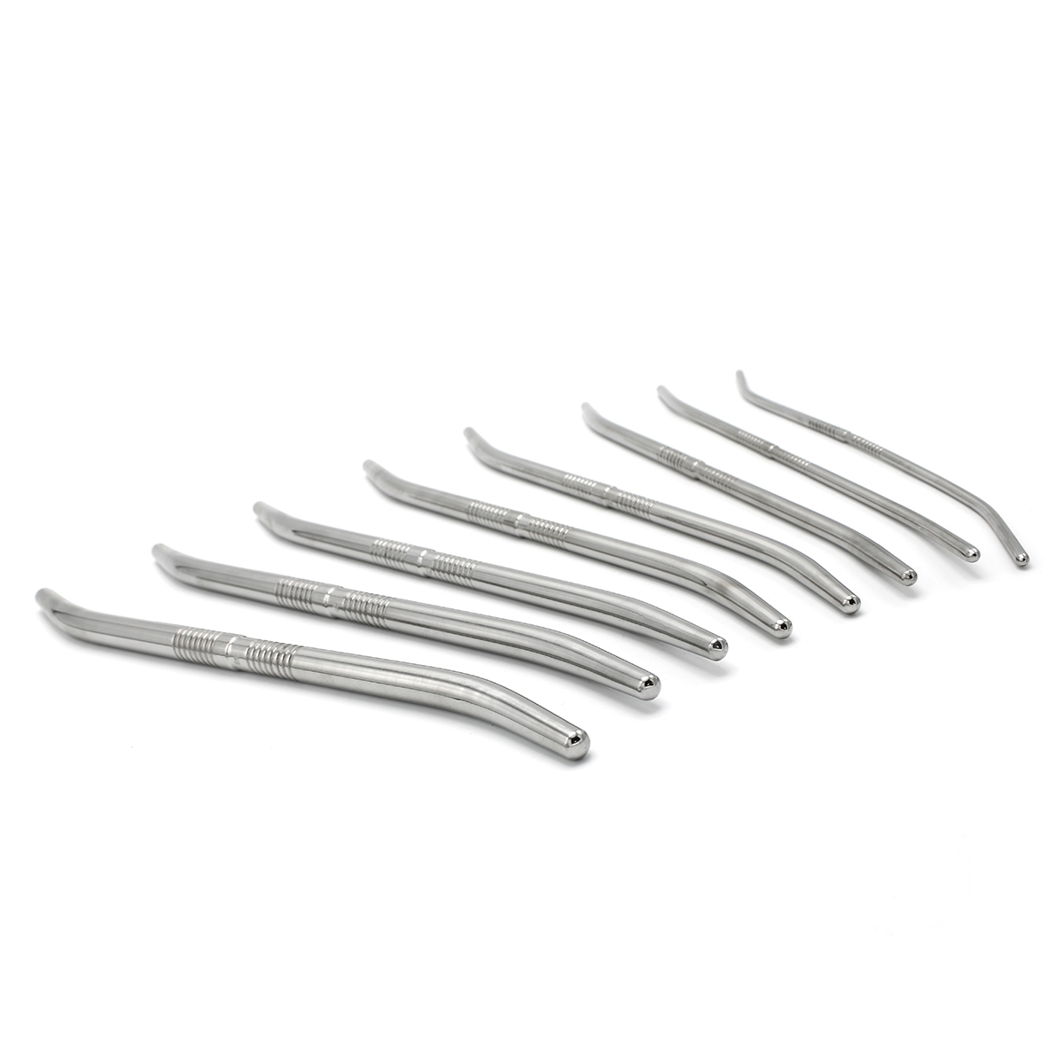 kit de 8 tiges d uretre end curve 14 cm diametres 4 a 13mm 1 4
