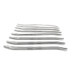 kit de 8 tiges d uretre end curve 14 cm diametres 4 a 13mm 1 5