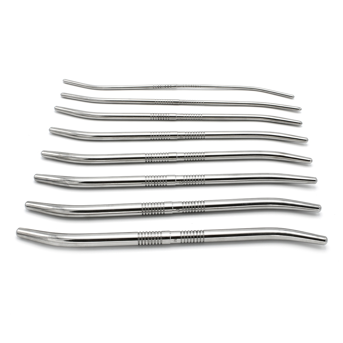 kit de 8 tiges d uretre end curve 14 cm diametres 4 a 13mm 1 6