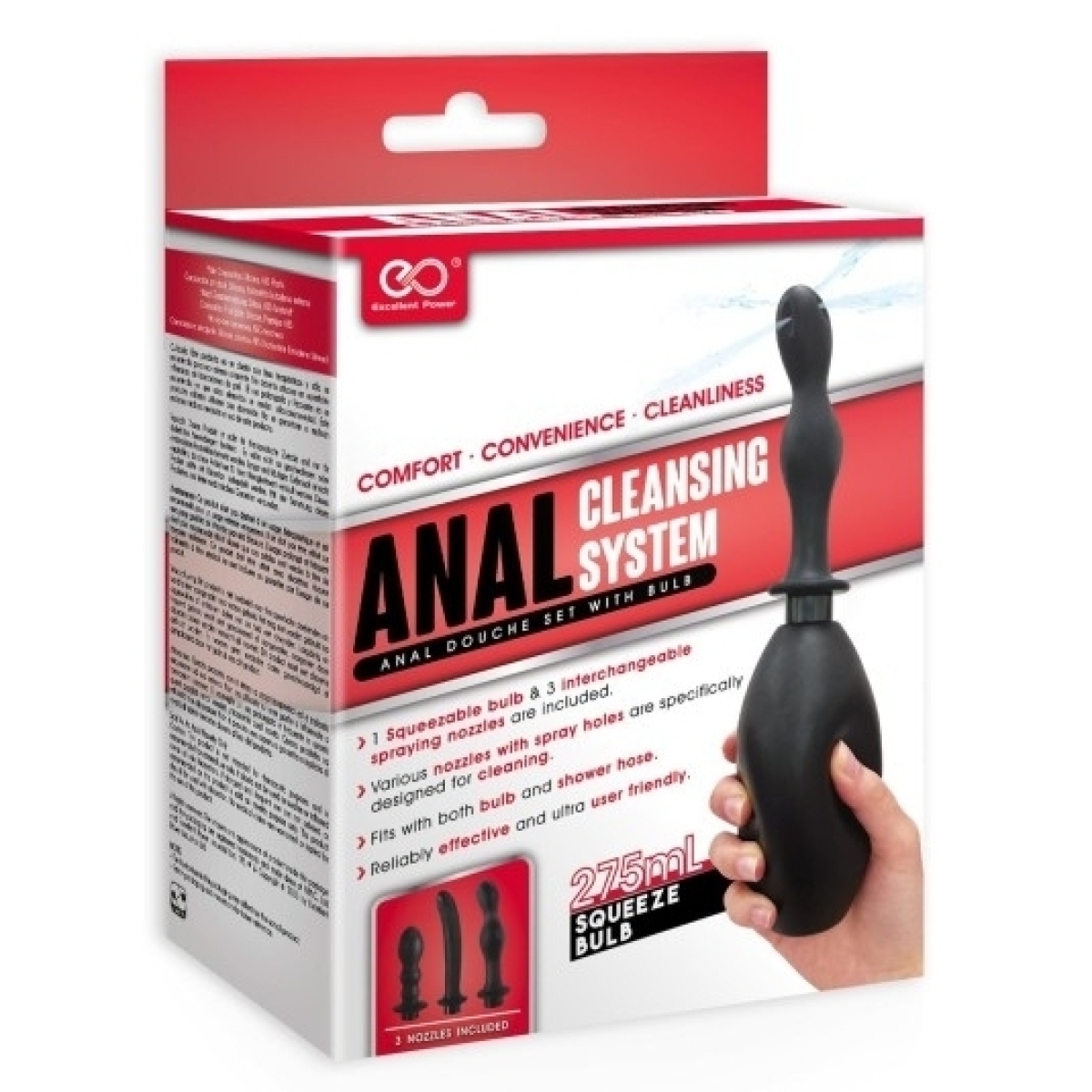 kit de lavement cleansing system 3 embouts 1